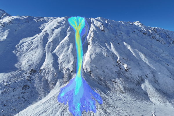 Lawinensimulation